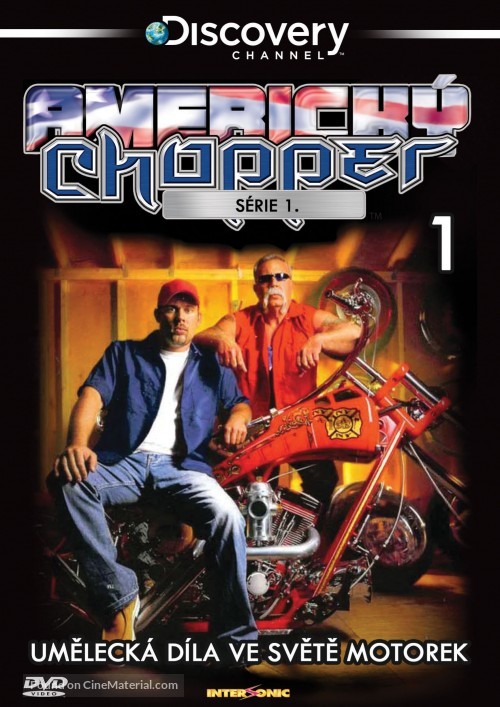 &quot;American Chopper: The Series&quot; - Czech DVD movie cover