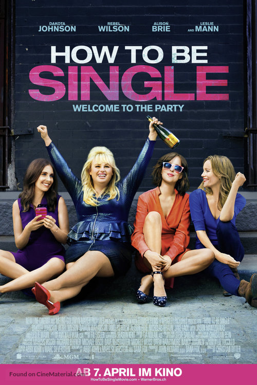 How to Be Single - Swiss Movie Poster