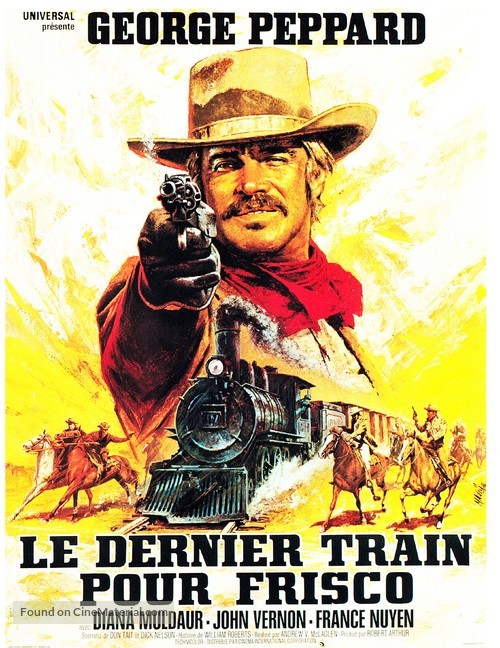 One More Train to Rob - French Movie Poster