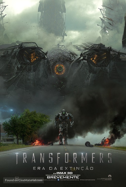 Transformers: Age of Extinction - Portuguese Movie Poster