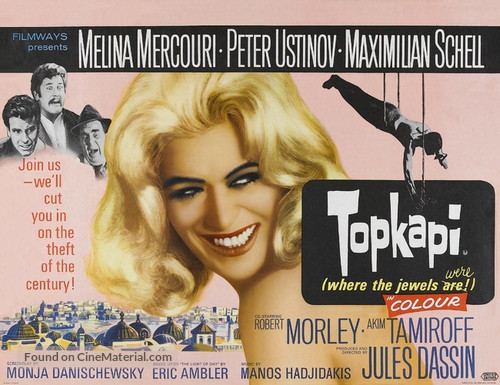 Topkapi - British Movie Poster