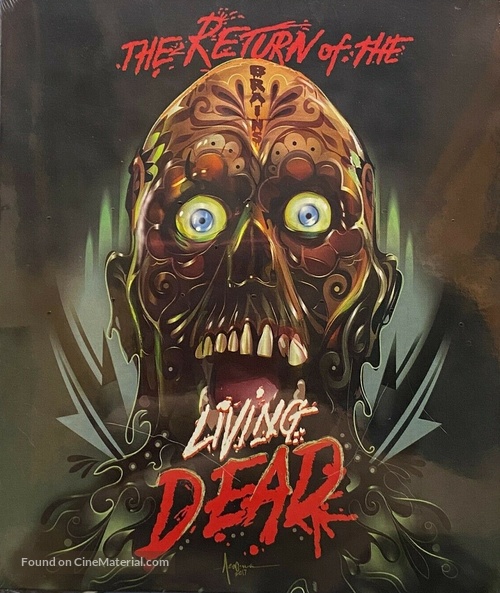 The Return of the Living Dead - Blu-Ray movie cover