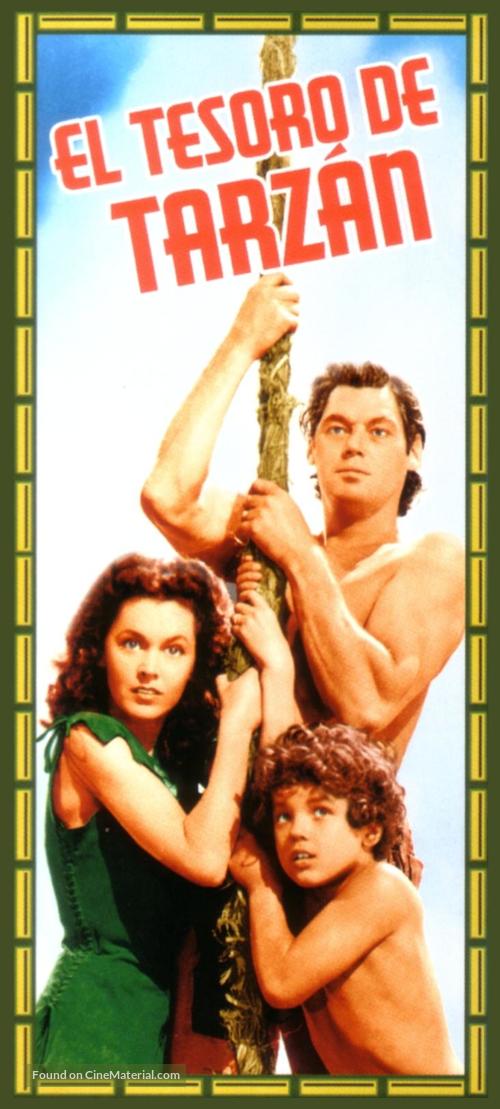 Tarzan&#039;s Secret Treasure - Spanish Movie Cover