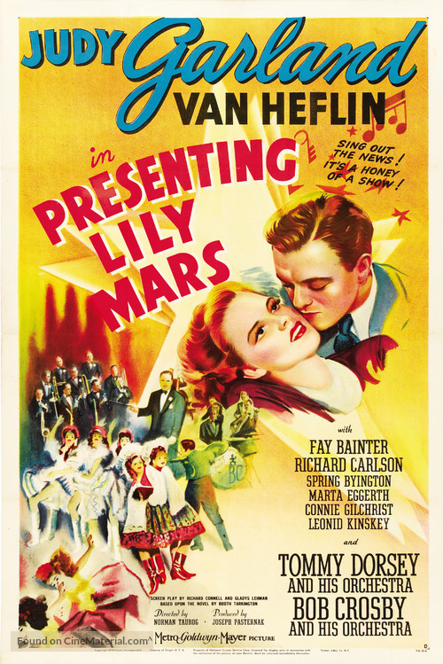 Presenting Lily Mars - Movie Poster