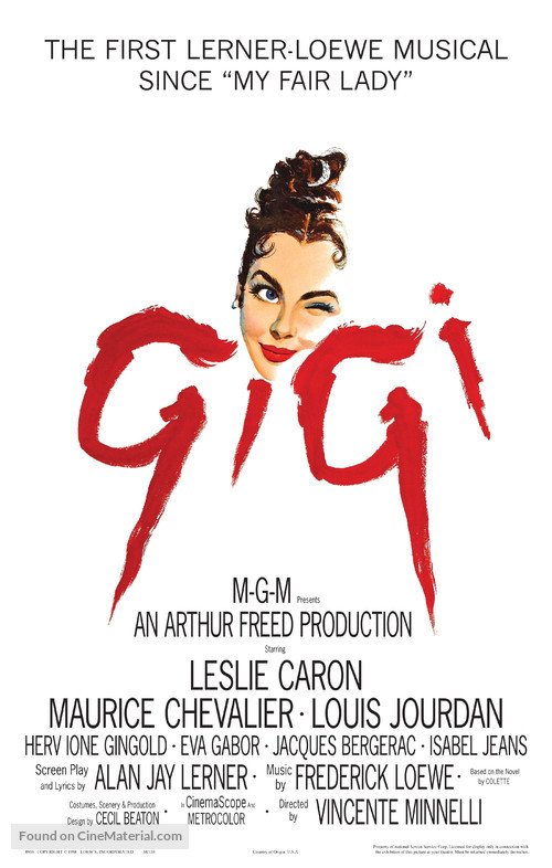 Gigi - Movie Poster