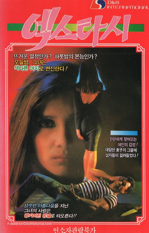 Sie t&ouml;tete in Ekstase - South Korean VHS movie cover