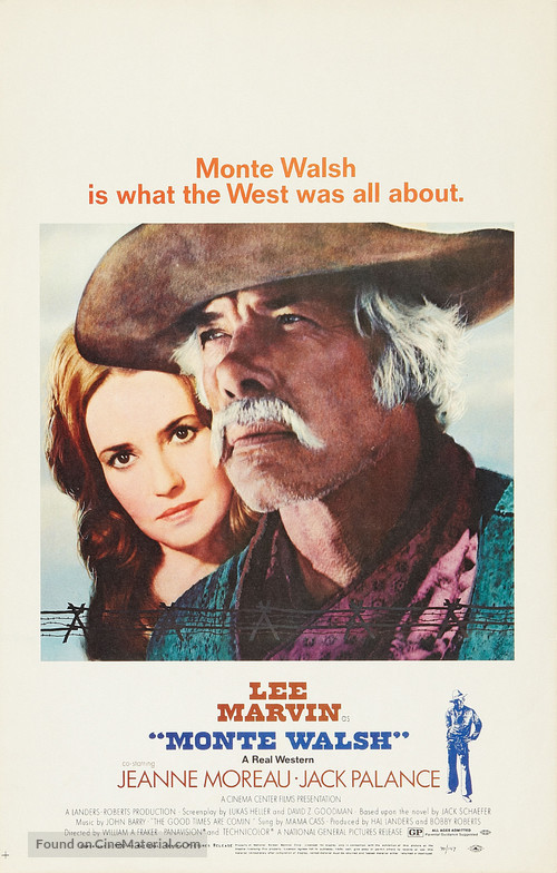 Monte Walsh - Movie Poster