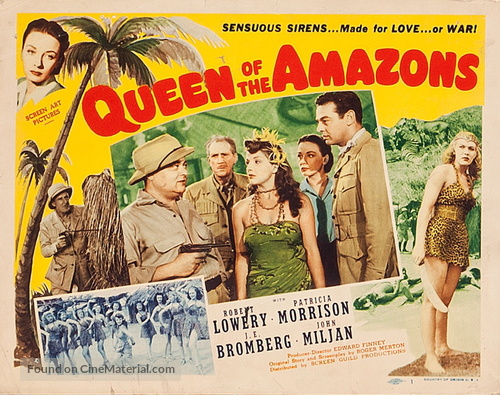 Queen of the Amazons - Movie Poster