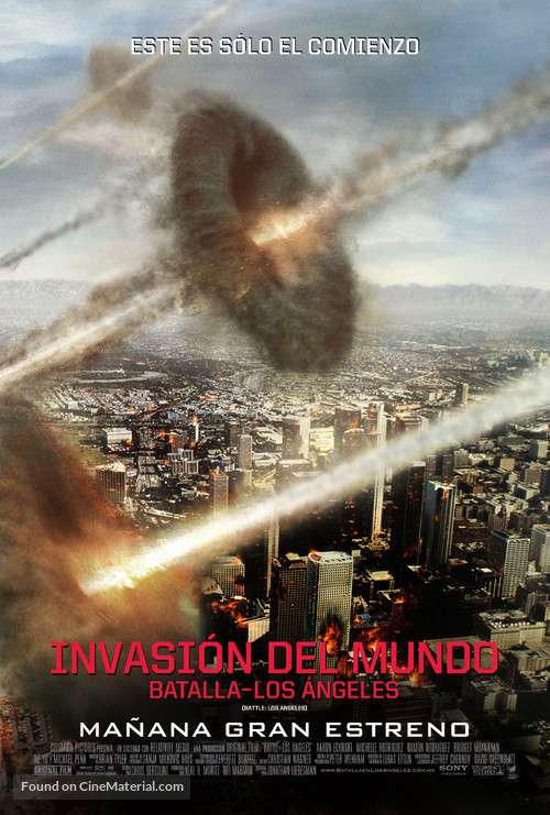 Battle: Los Angeles - Chilean Movie Poster