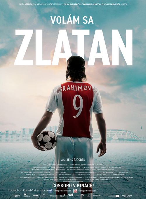 I Am Zlatan - Slovak Movie Poster