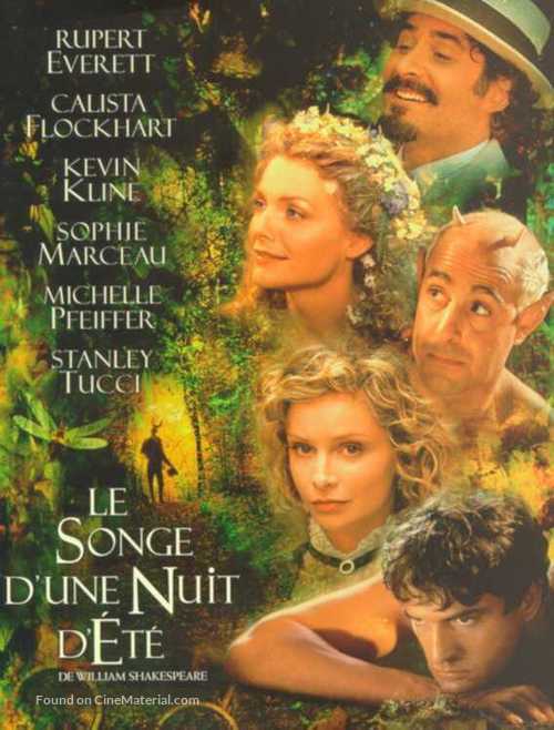 A Midsummer Night&#039;s Dream - French Movie Poster