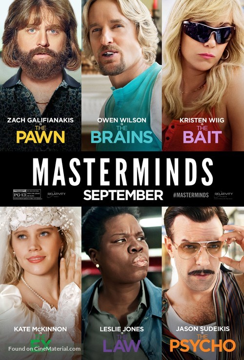 Masterminds - Movie Poster