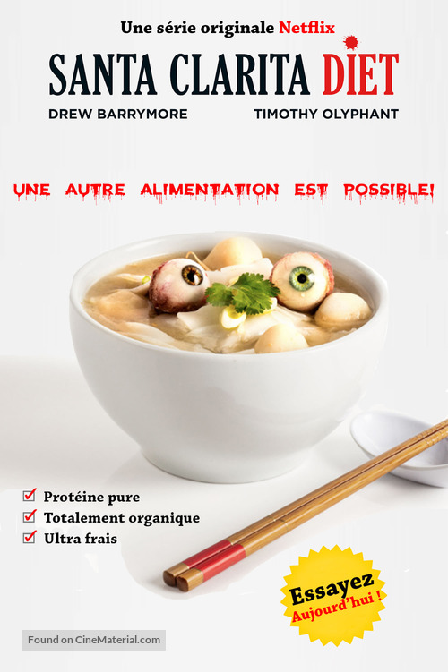 &quot;Santa Clarita Diet&quot; - French Movie Poster