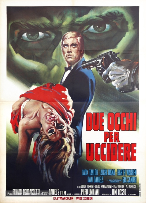 Due occhi per uccidere - Italian Movie Poster