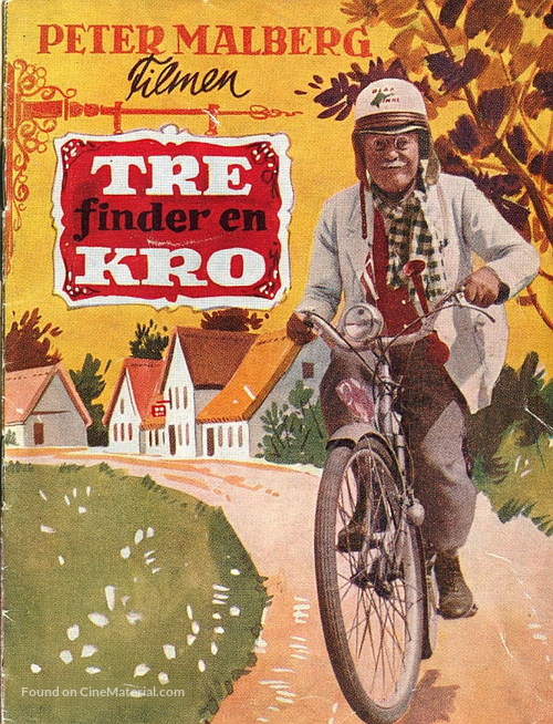Tre finder en kro - Danish Movie Poster