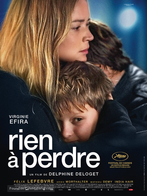 Rien &agrave; perdre - French Movie Poster