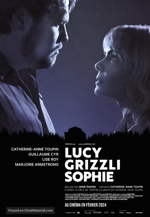 Lucy Grizzli Sophie - Canadian Movie Poster