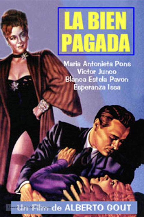 La bien pagada - French Movie Cover