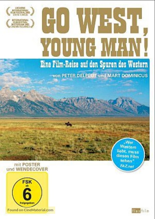 Go West, Young Man! - German Movie Cover