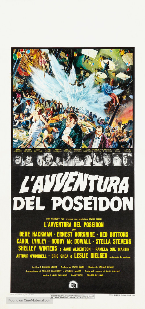 The Poseidon Adventure - Italian Movie Poster