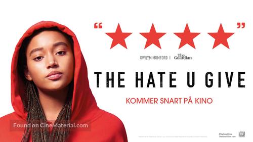 The Hate U Give - Norwegian Movie Poster