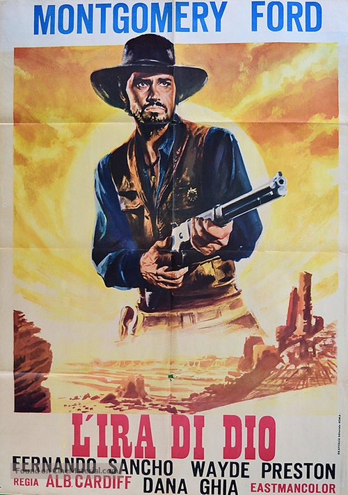 L&#039;ira di Dio - Italian Movie Poster