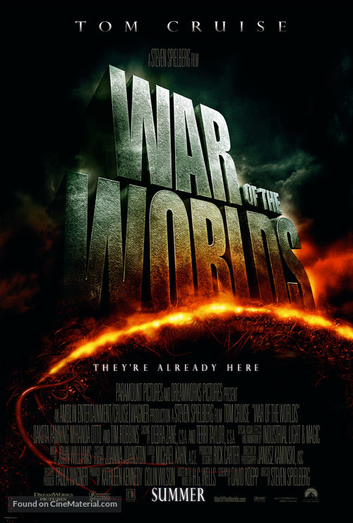 War of the Worlds - Theatrical movie poster