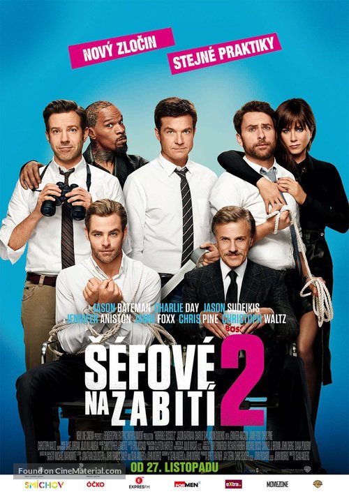 Horrible Bosses 2 - Czech Movie Poster