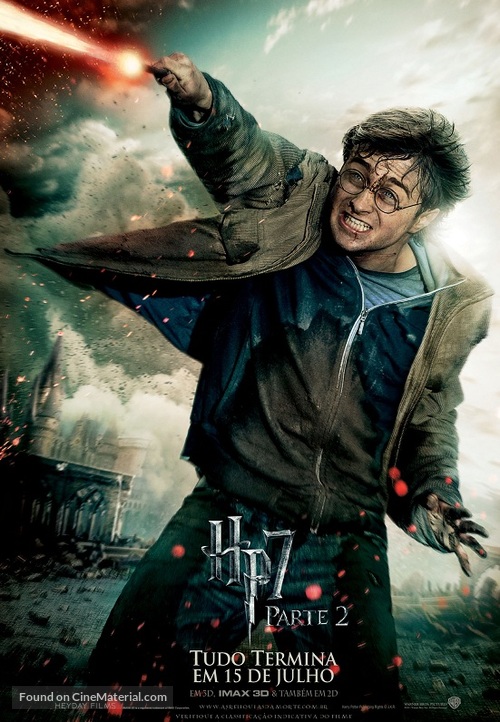 Harry Potter and the Deathly Hallows - Part 2 - Brazilian Movie Poster