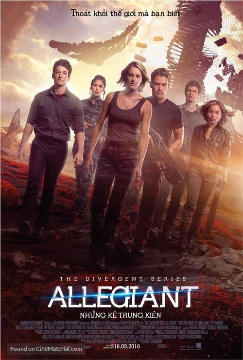 The Divergent Series: Allegiant - Vietnamese Movie Poster