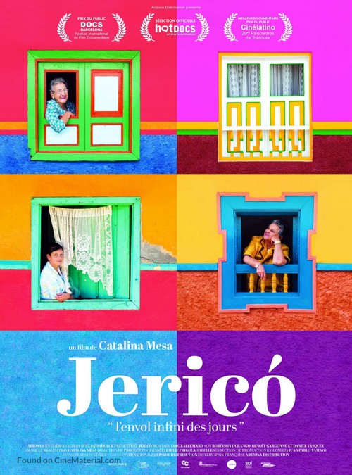 Jeric&oacute;: El infinito vuelo de los d&iacute;as - French Movie Poster