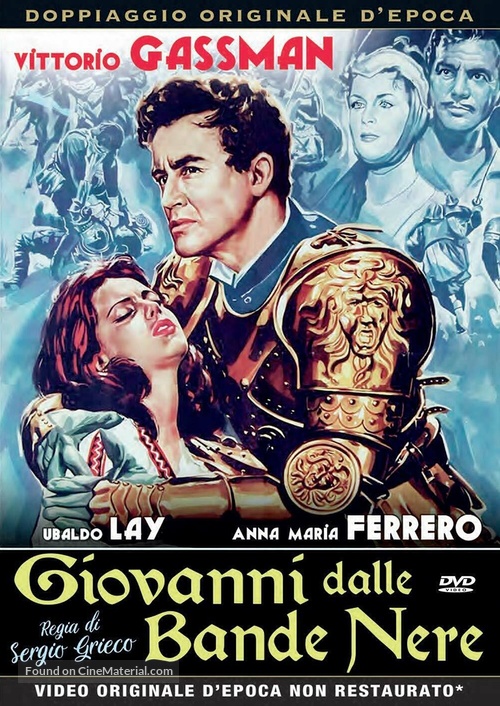 Giovanni dalle bande nere - Italian DVD movie cover