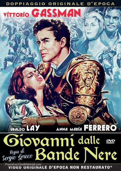 Giovanni dalle bande nere - Italian DVD movie cover