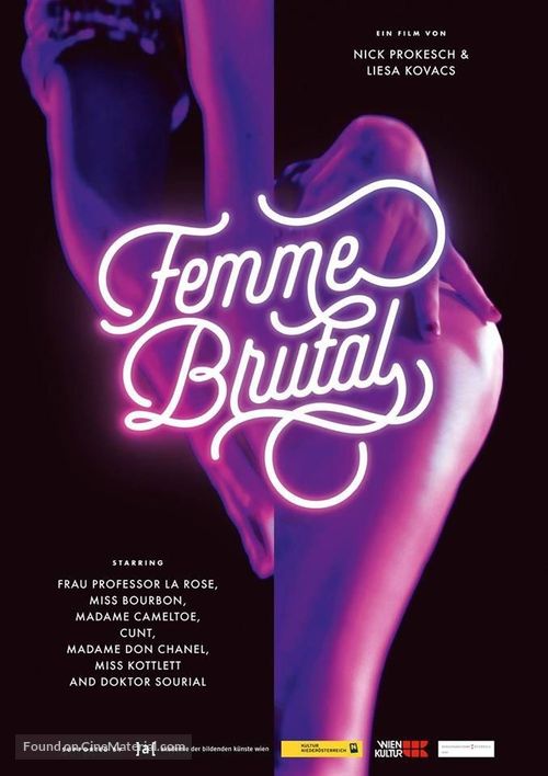 Femme Brutal - Austrian Movie Poster