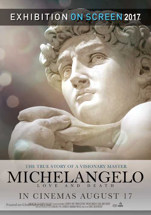 Michelangelo: Love and Death - New Zealand Movie Poster