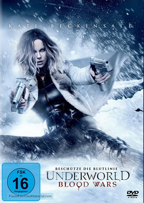 Underworld: Blood Wars - German DVD movie cover