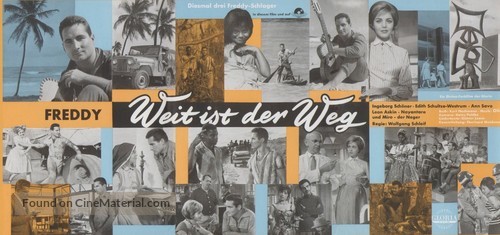 Weit ist der Weg - German poster