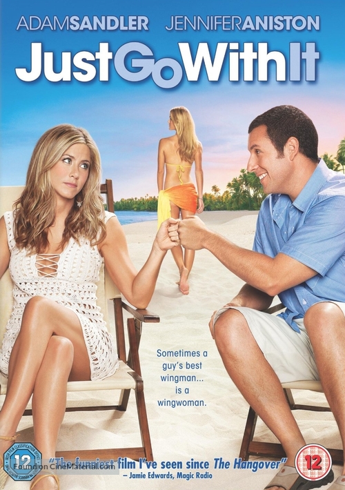 Just Go with It - British DVD movie cover