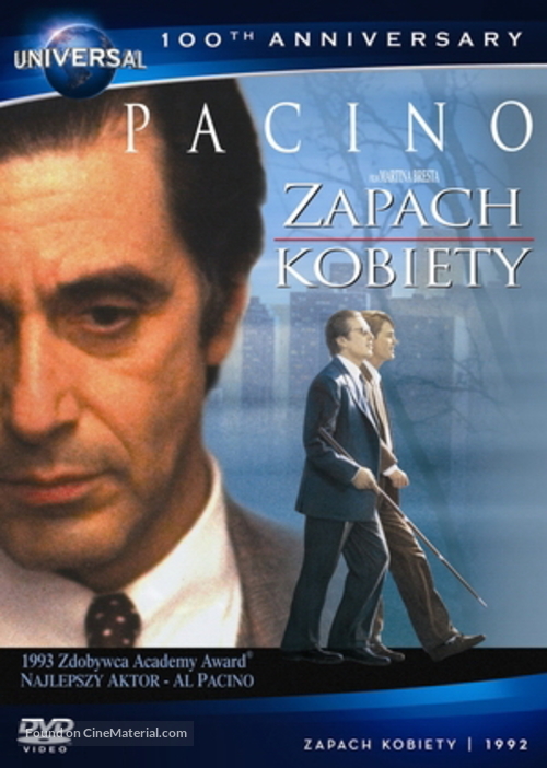 Scent of a Woman - Polish DVD movie cover