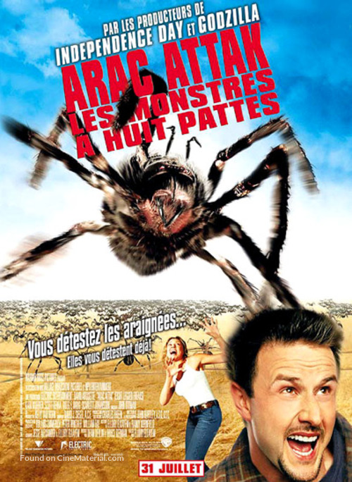 Eight Legged Freaks - French Movie Poster