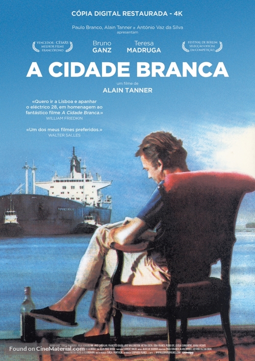 Dans la ville blanche - Portuguese Movie Poster