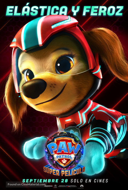 PAW Patrol: The Mighty Movie - Mexican Movie Poster