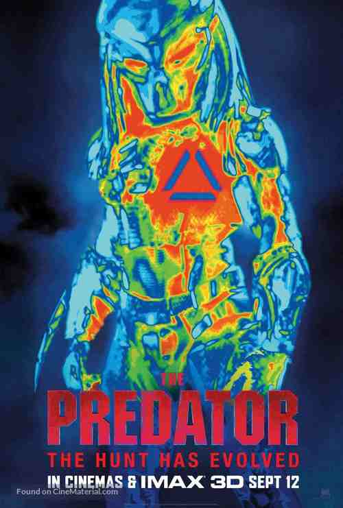 The Predator - British Movie Poster