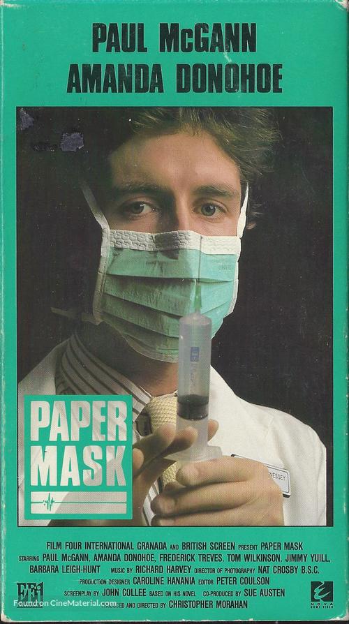 Paper Mask - VHS movie cover