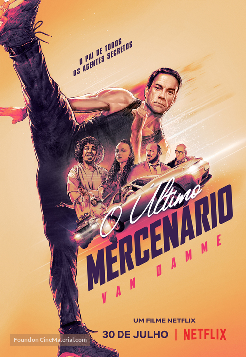 The Last Mercenary - Portuguese Movie Poster