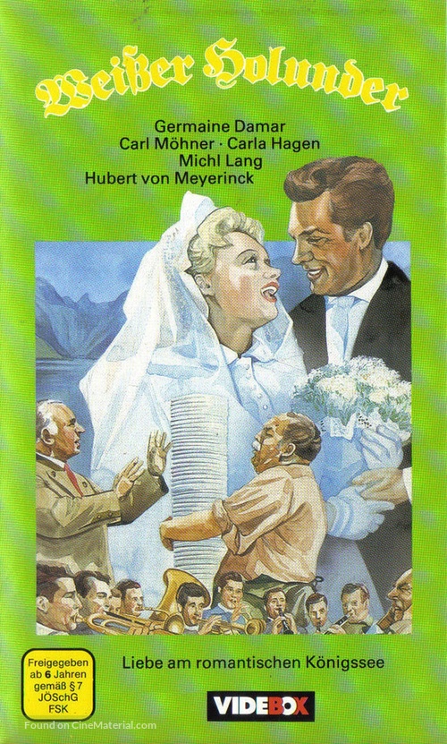 Wei&szlig;er Holunder - German VHS movie cover