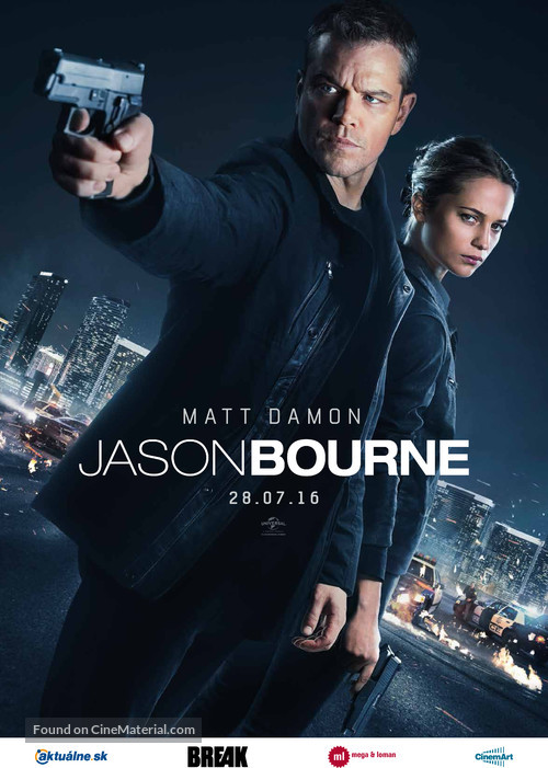 Jason Bourne - Slovak Movie Poster