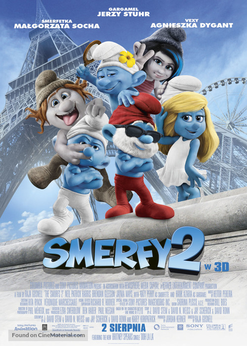 The Smurfs 2 - Polish Movie Poster