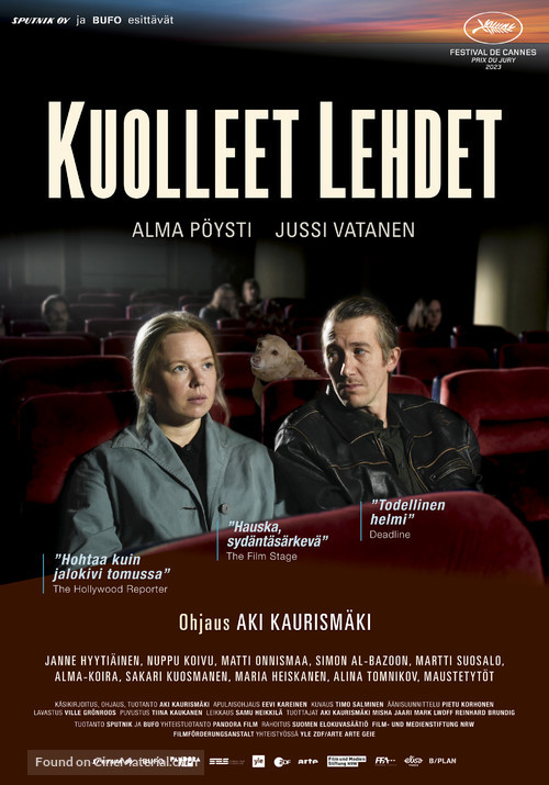 Kuolleet lehdet - Finnish Movie Poster