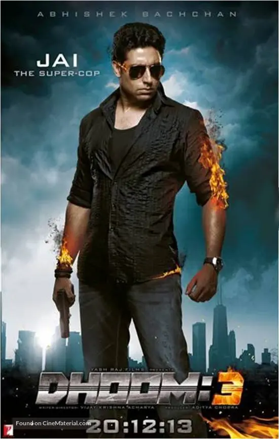 Dhoom 3 2013 Indian Movie Poster